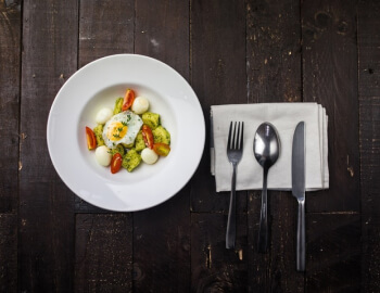 egg and vegetables